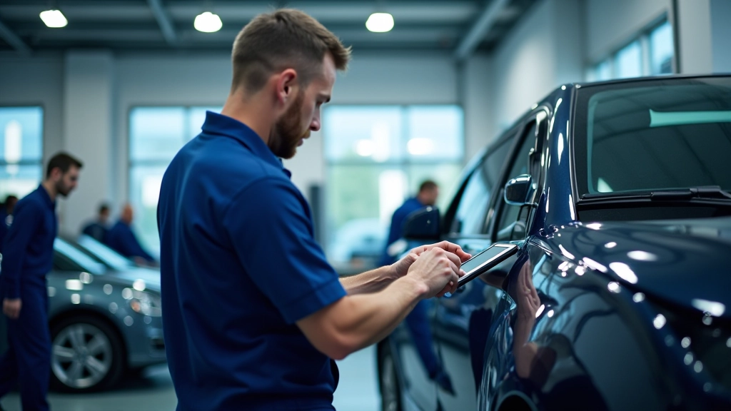 brighto UAB automotive service center with professional mechanics and modern equipment